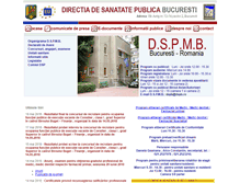 Tablet Screenshot of dspb.ro